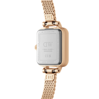 Watch Daniel Wellington Woman QUADRO MINI EVERGOLD BLUSH in Steel DW00100647 - DW00100647